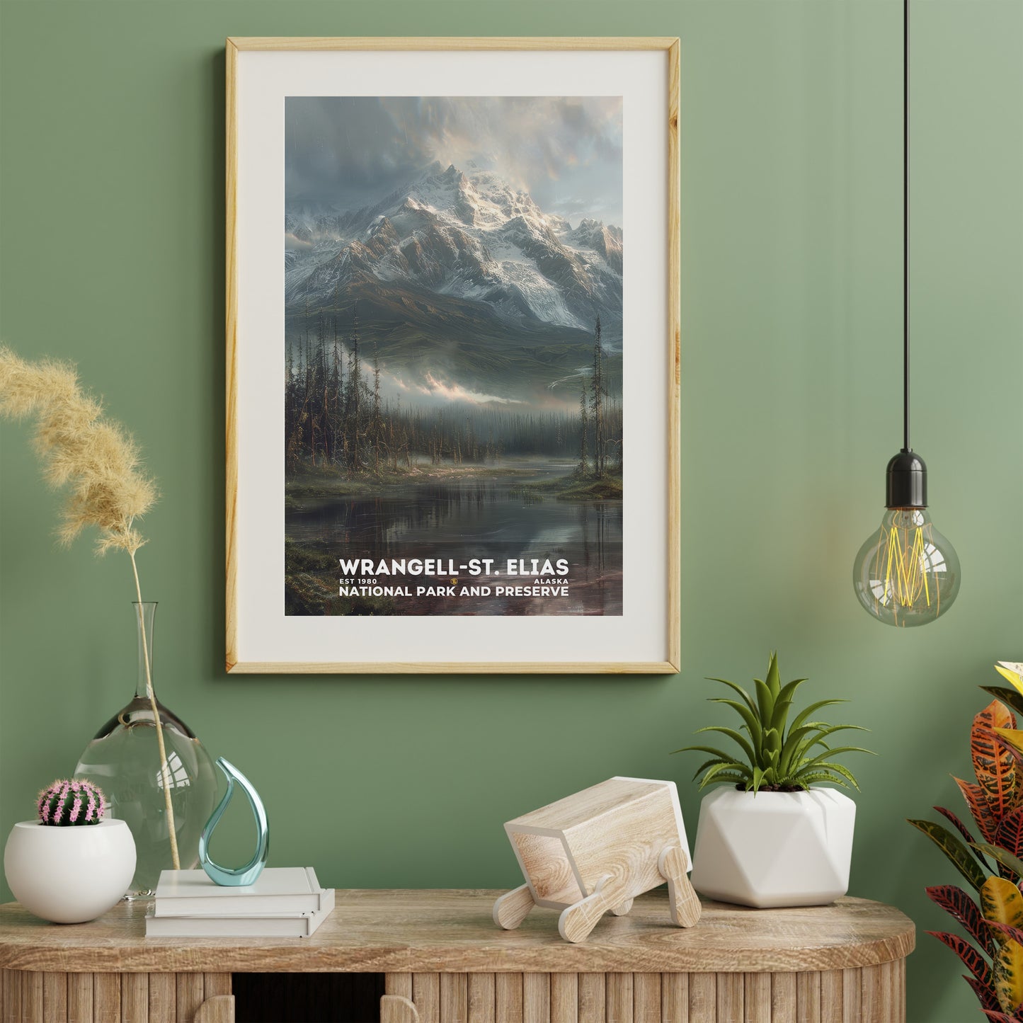 Wrangell-St. Elias National Park Poster | S12
