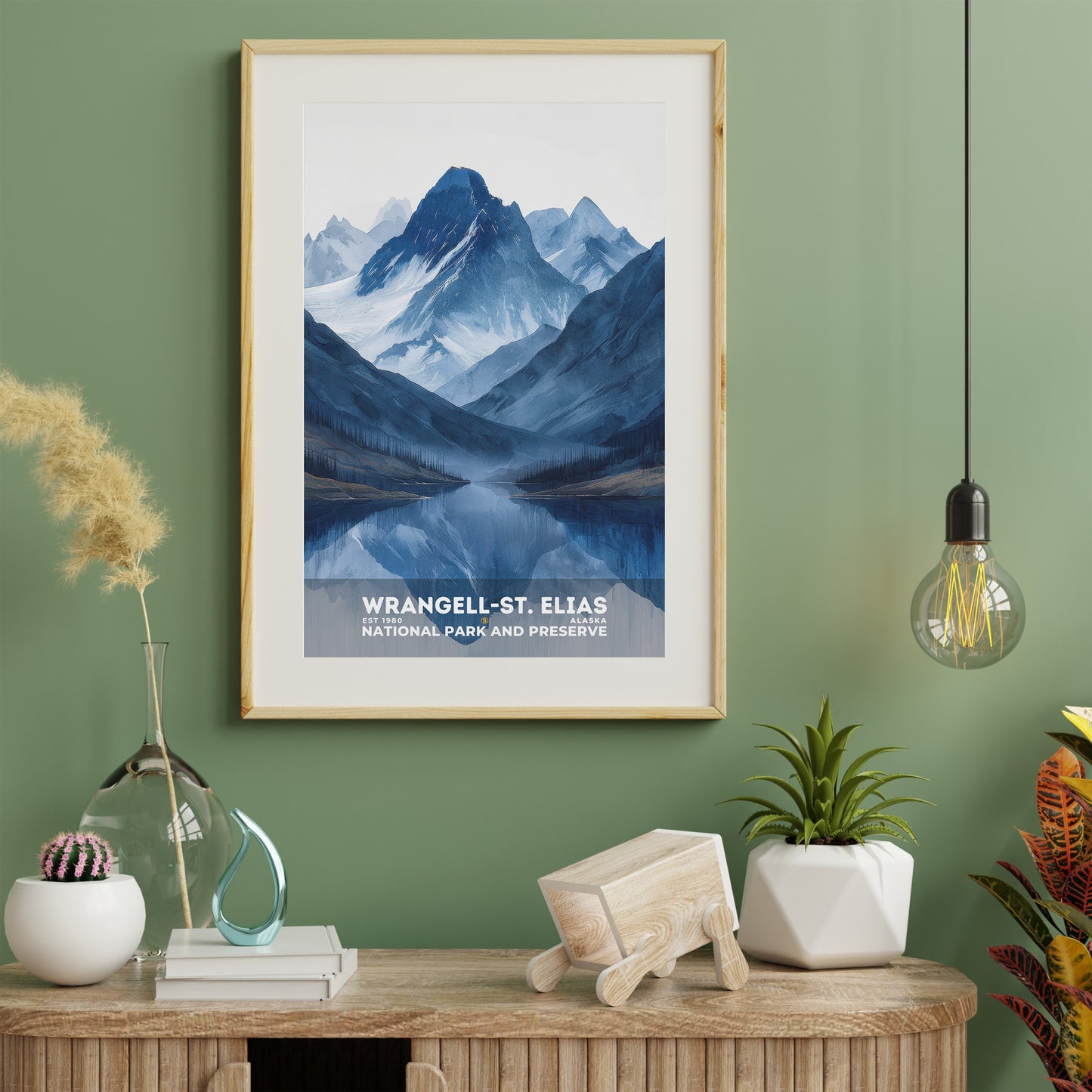 Wrangell-St. Elias National Park Poster | S20