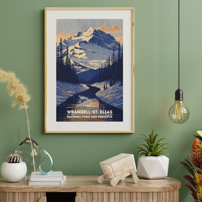 Wrangell-St. Elias National Park Poster | S19