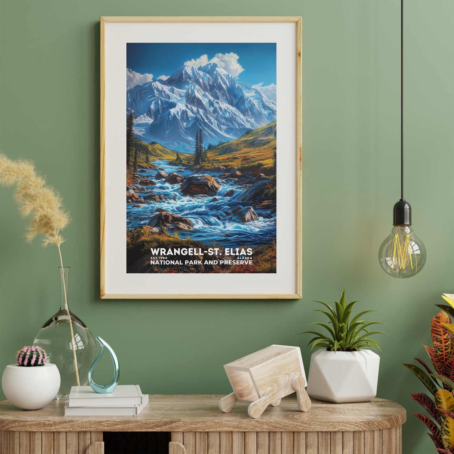 Wrangell-St. Elias National Park Poster | S16