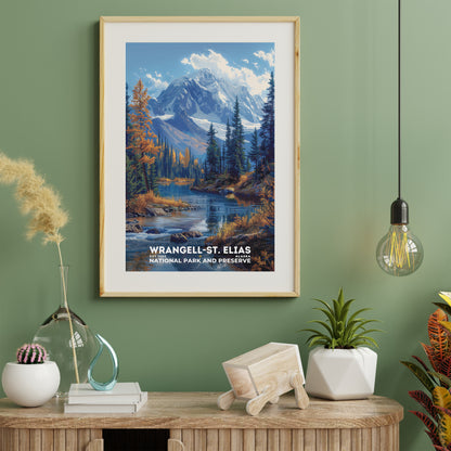 Wrangell-St. Elias National Park Poster | S18