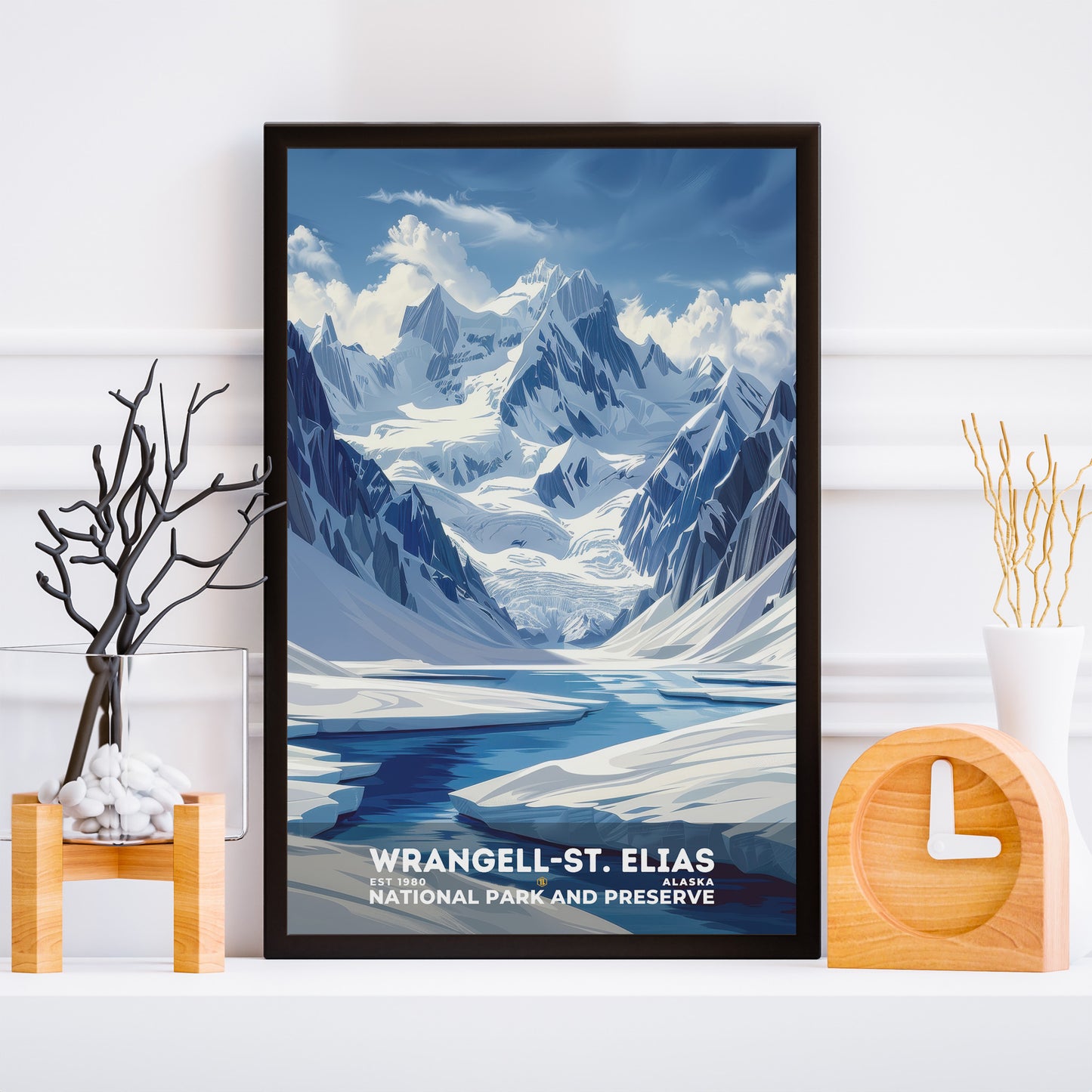 Wrangell-St. Elias National Park Poster | S11