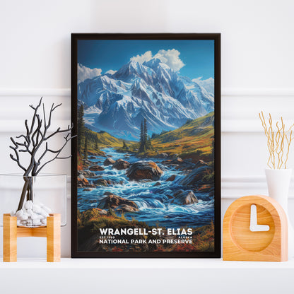 Wrangell-St. Elias National Park Poster | S16