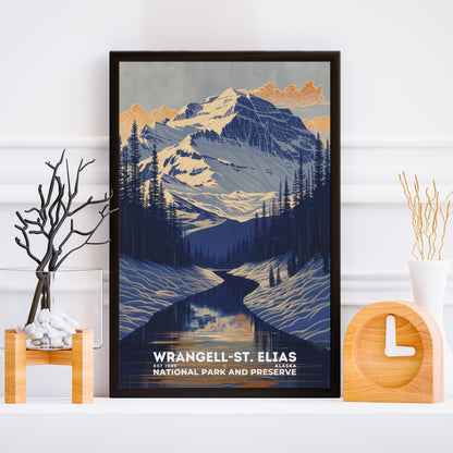 Wrangell-St. Elias National Park Poster | S19