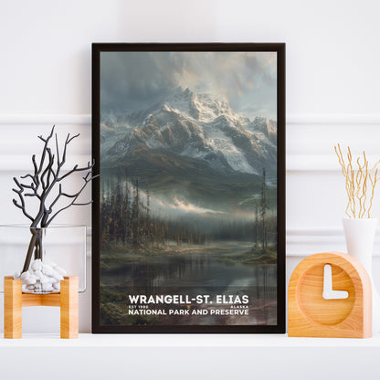 Wrangell-St. Elias National Park Poster | S12