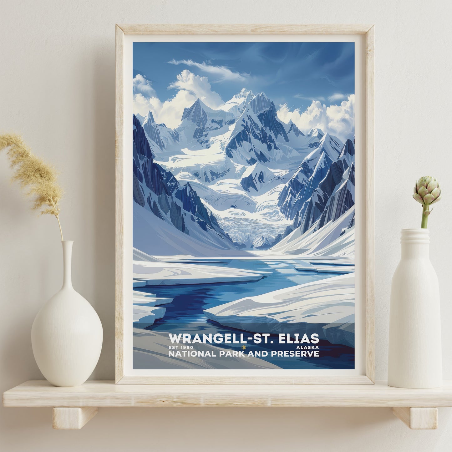 Wrangell-St. Elias National Park Poster | S11