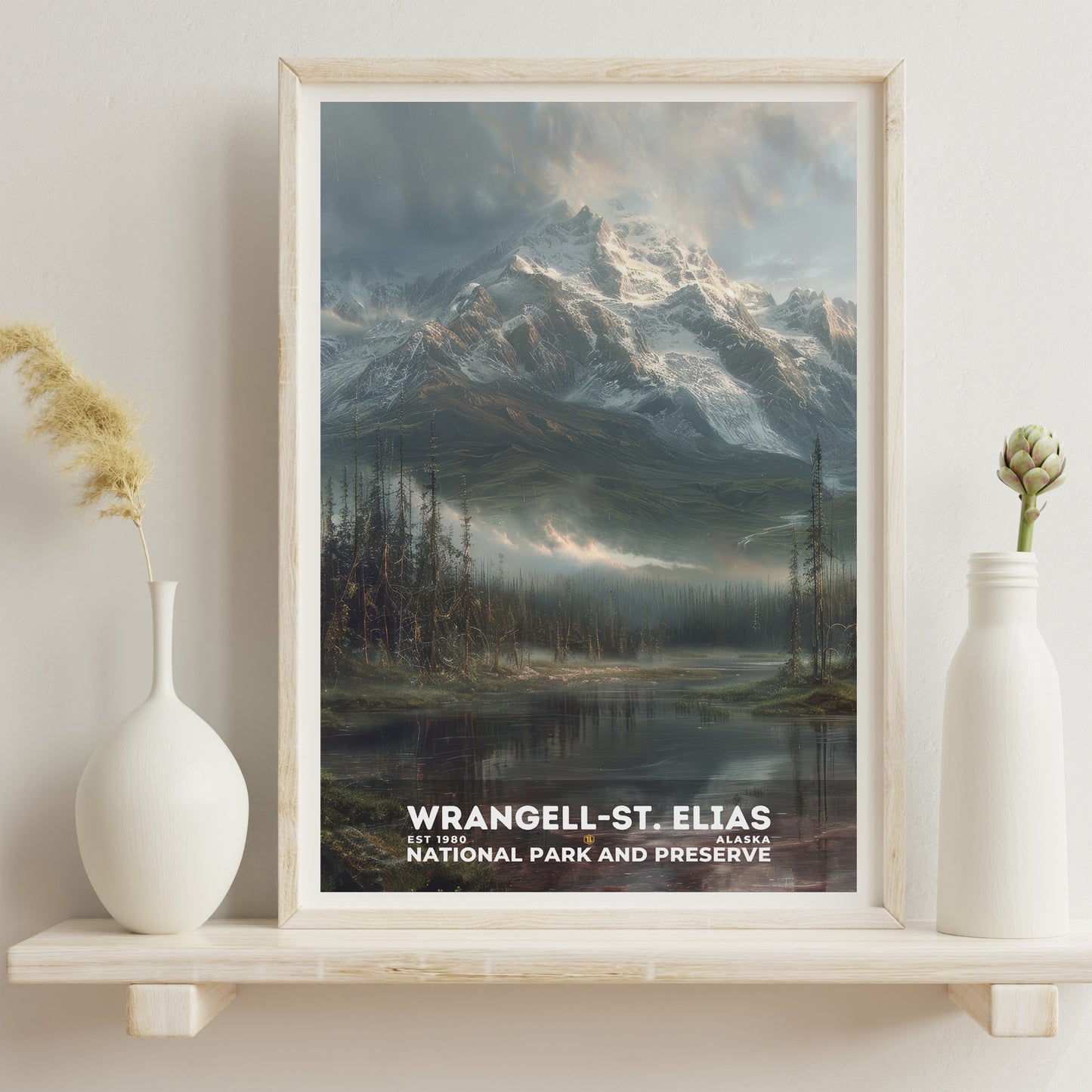 Wrangell-St. Elias National Park Poster | S12