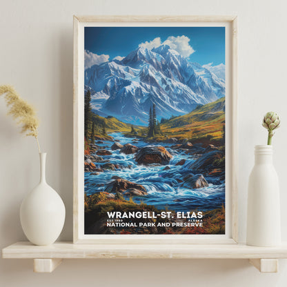 Wrangell-St. Elias National Park Poster | S16