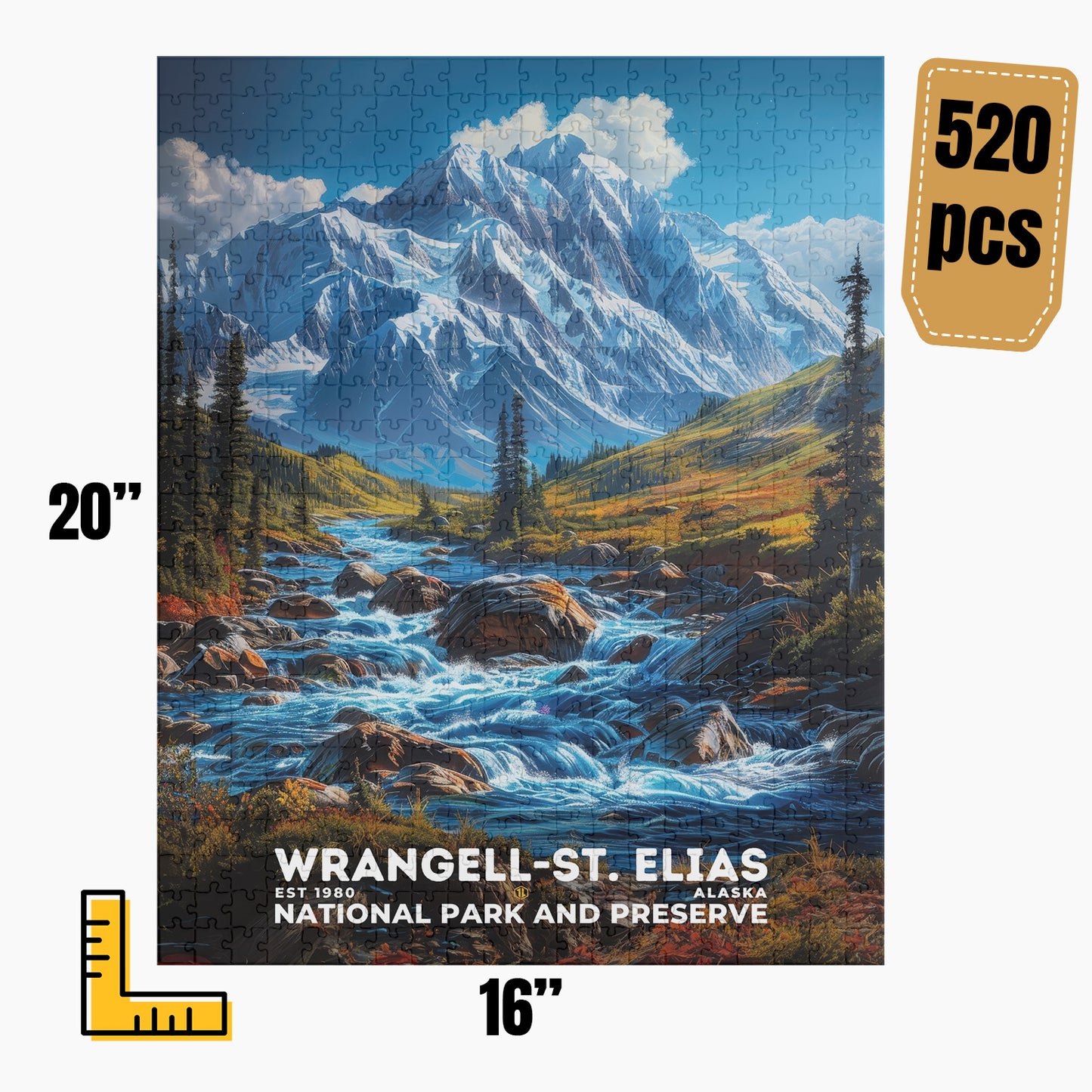 Wrangell-St. Elias National Park Puzzle | S16
