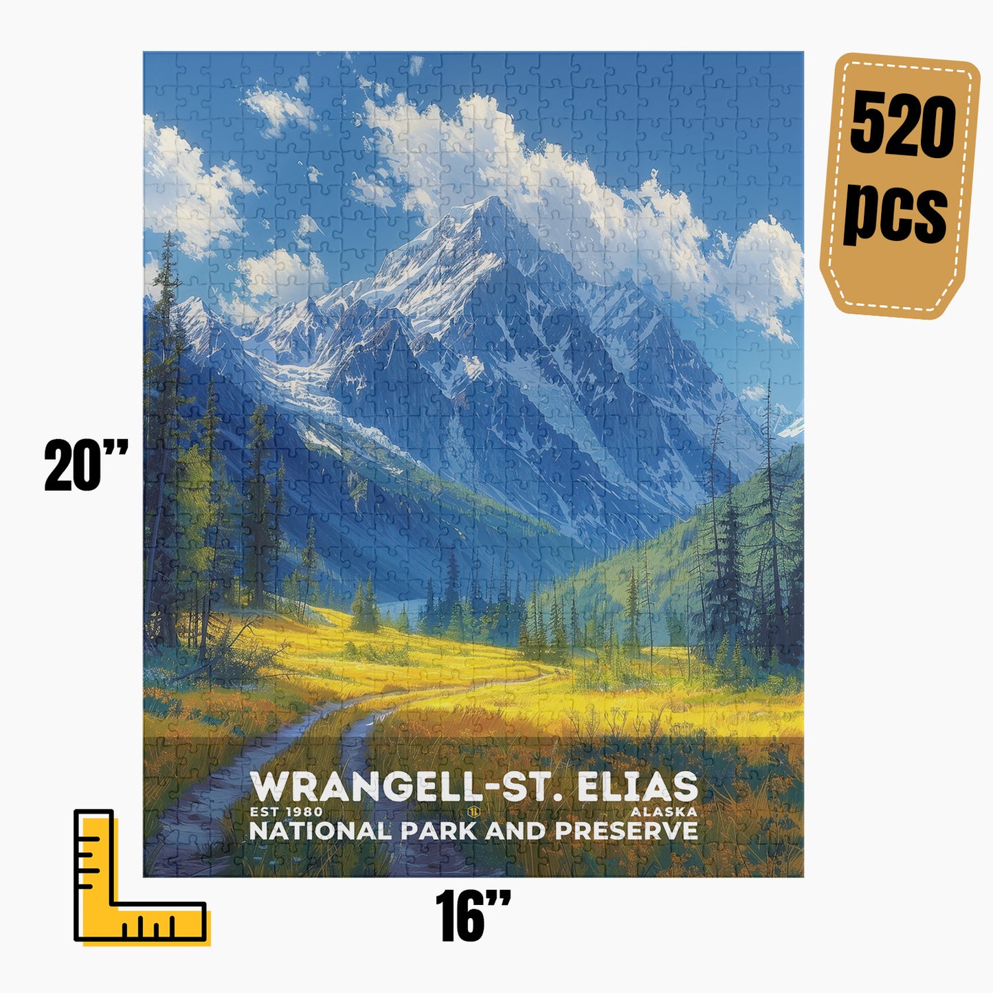 Wrangell-St. Elias National Park Puzzle | S13