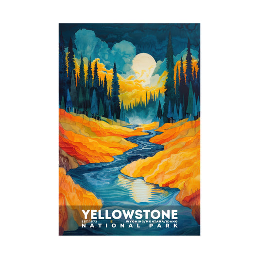 Yellowstone National Park Poster | S20