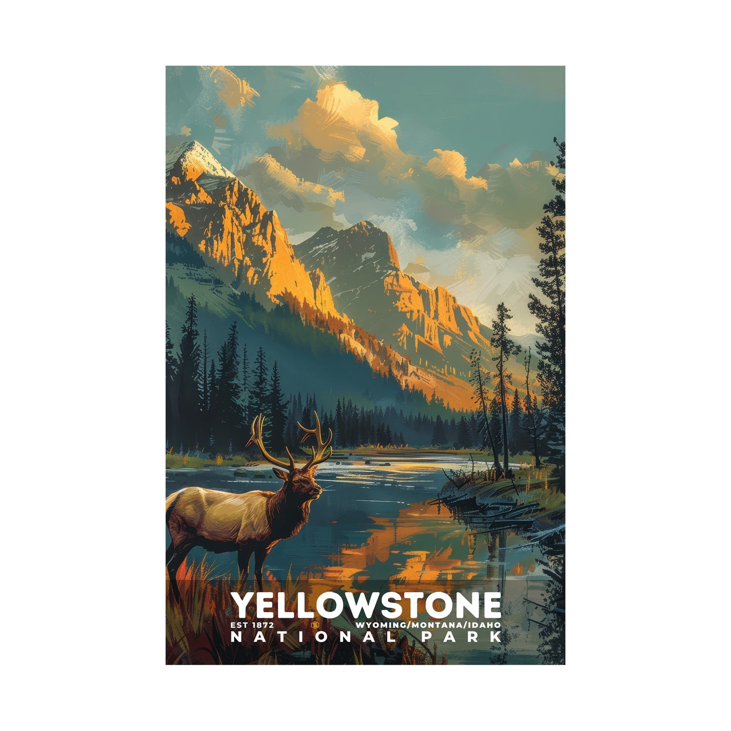 Yellowstone National Park Poster | S13