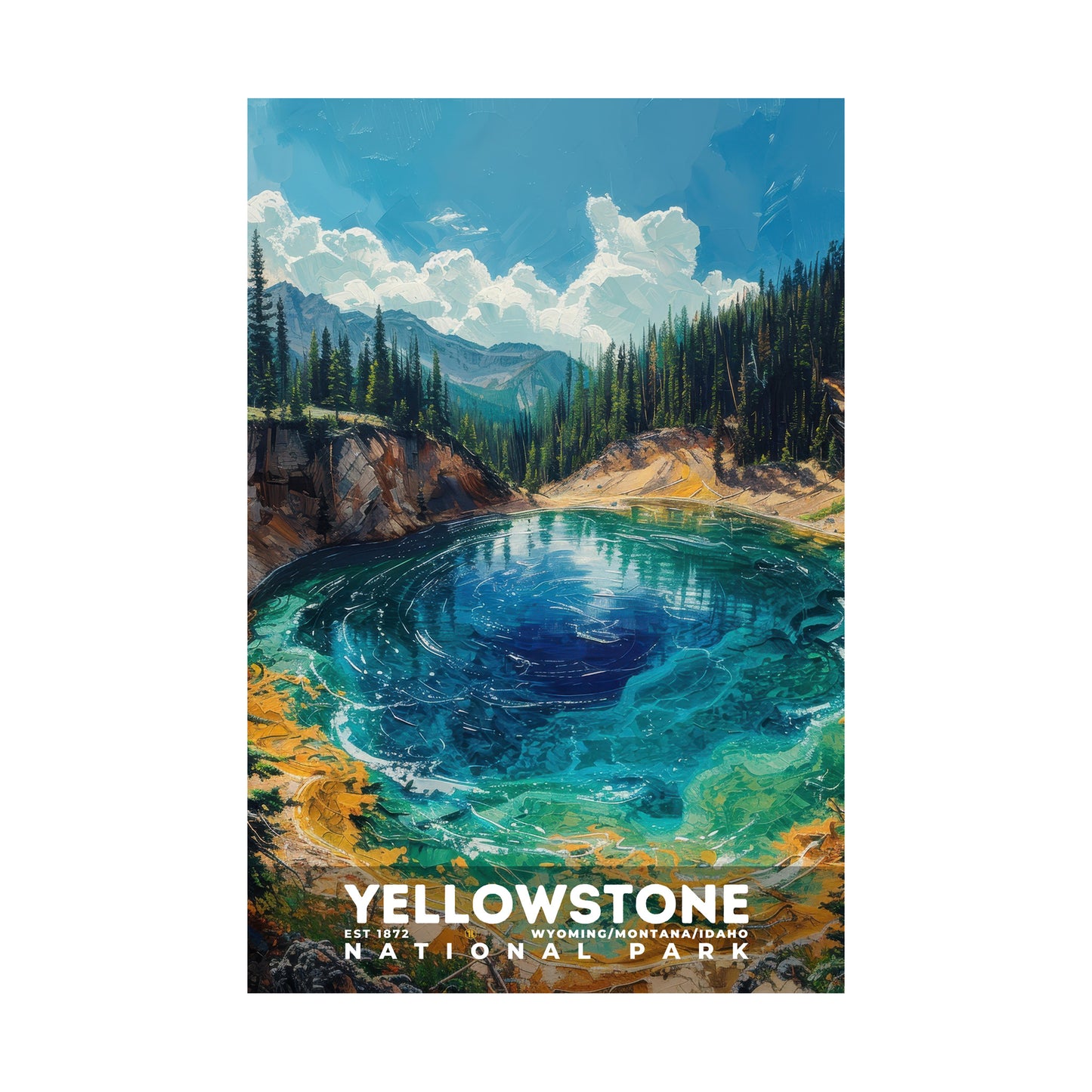 Yellowstone National Park Poster | S14