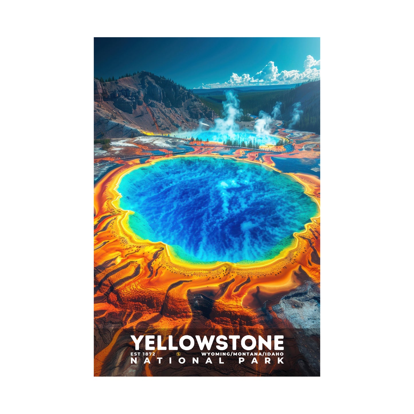 Yellowstone National Park Poster | S16