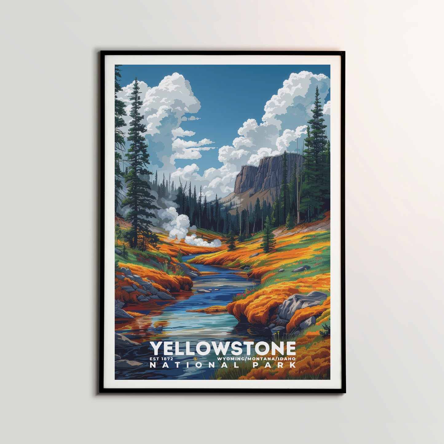 Yellowstone National Park Poster | S11