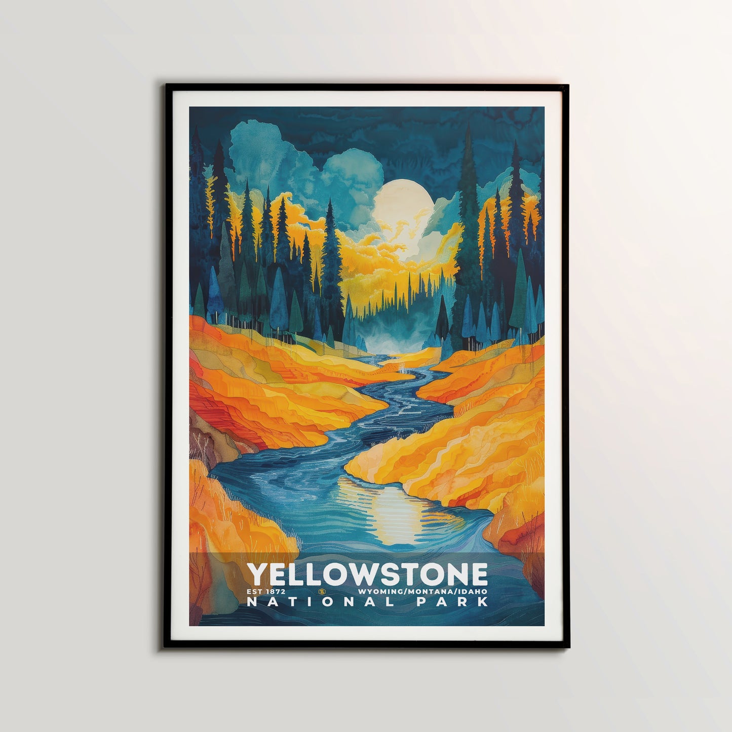 Yellowstone National Park Poster | S20