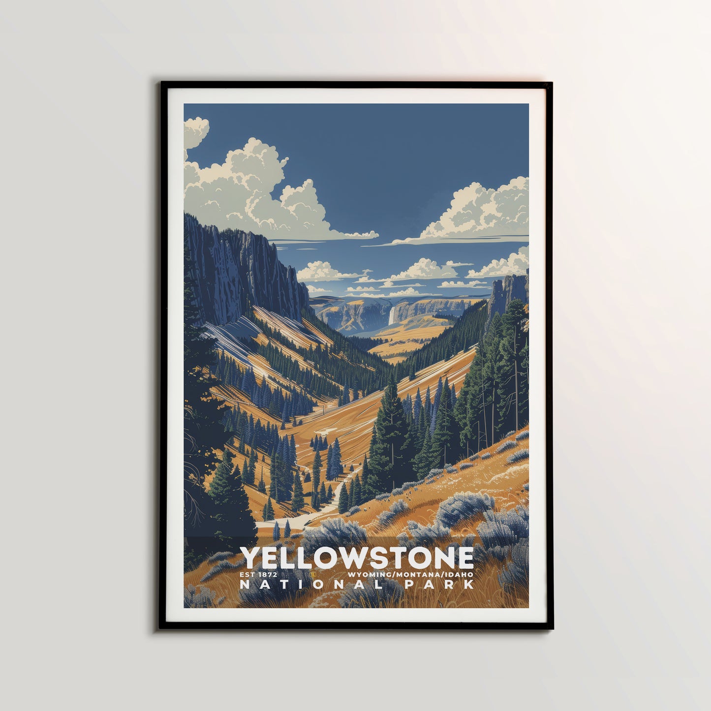 Yellowstone National Park Poster | S19