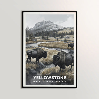 Yellowstone National Park Poster | S17