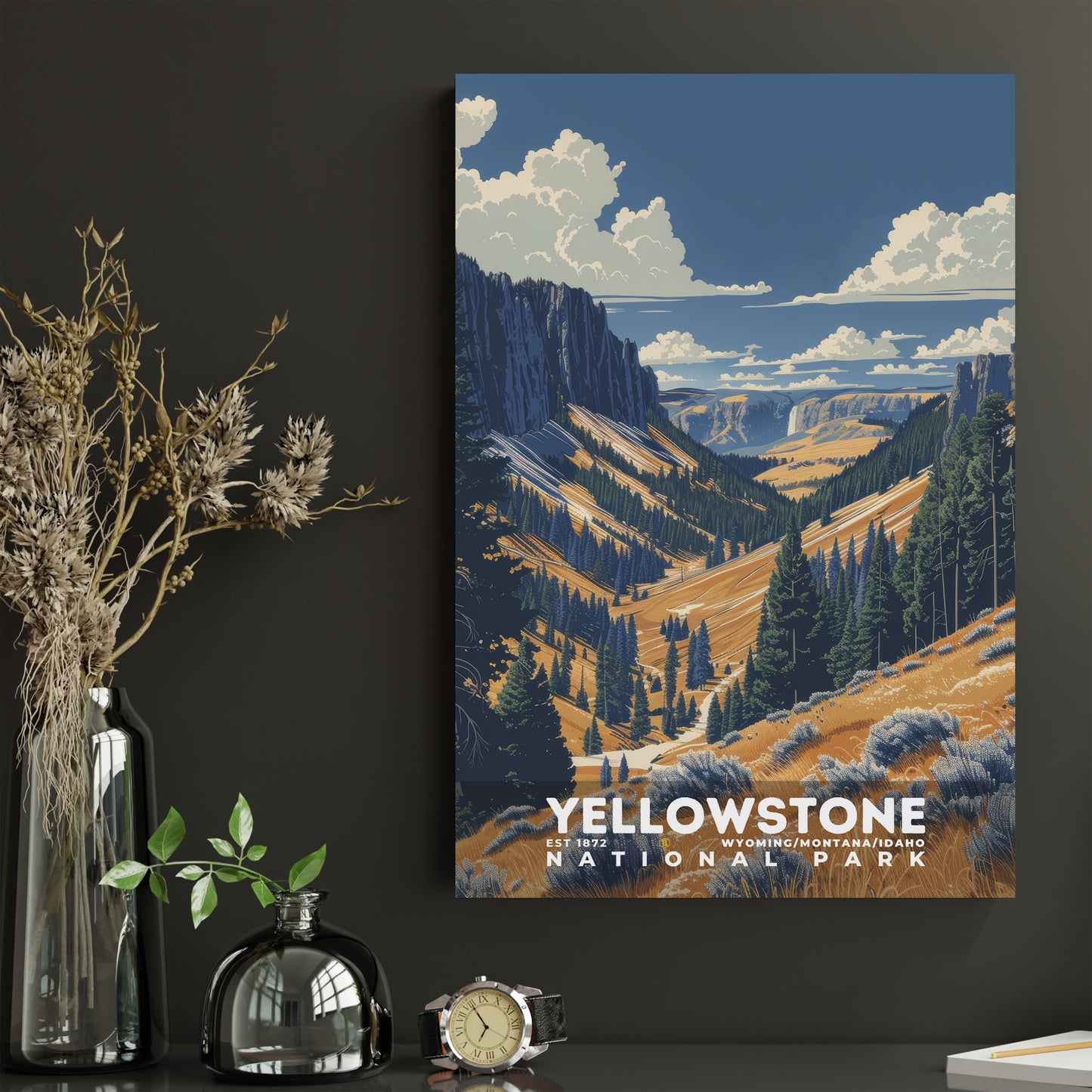 Yellowstone National Park Poster | S19