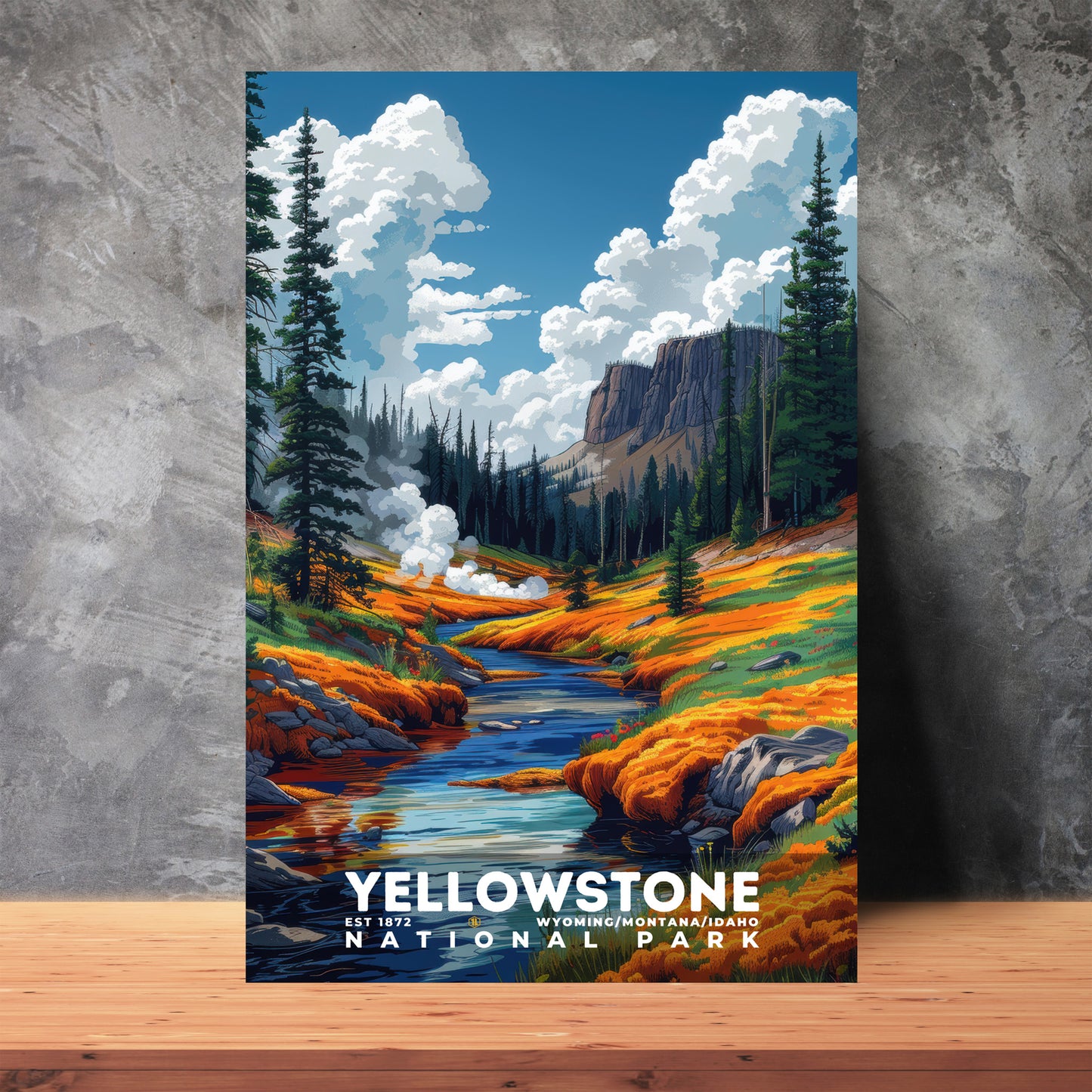 Yellowstone National Park Poster | S11