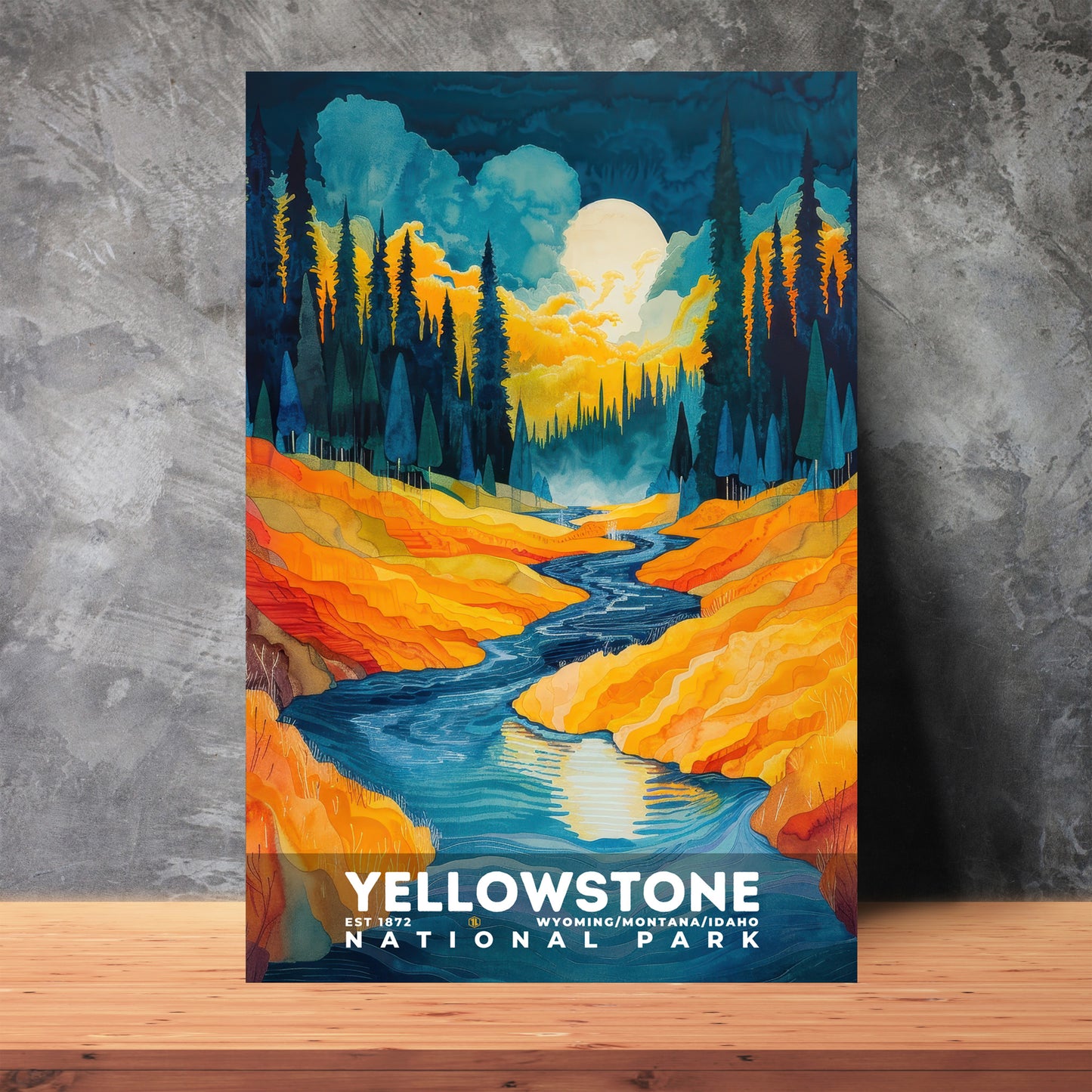 Yellowstone National Park Poster | S20