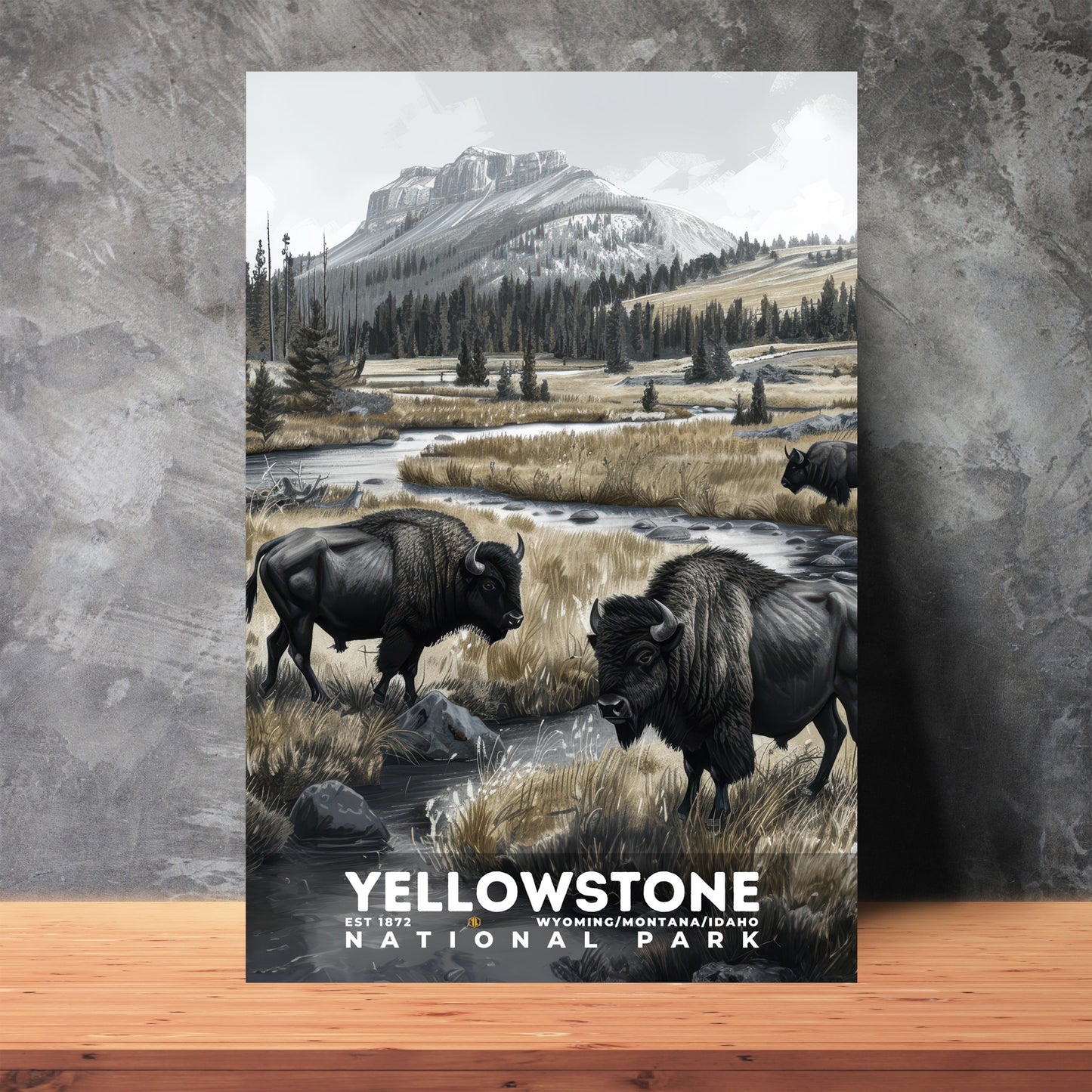 Yellowstone National Park Poster | S17