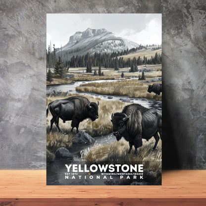 Yellowstone National Park Poster | S17