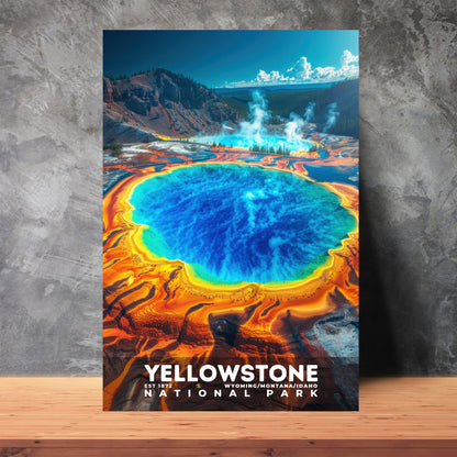 Yellowstone National Park Poster | S16