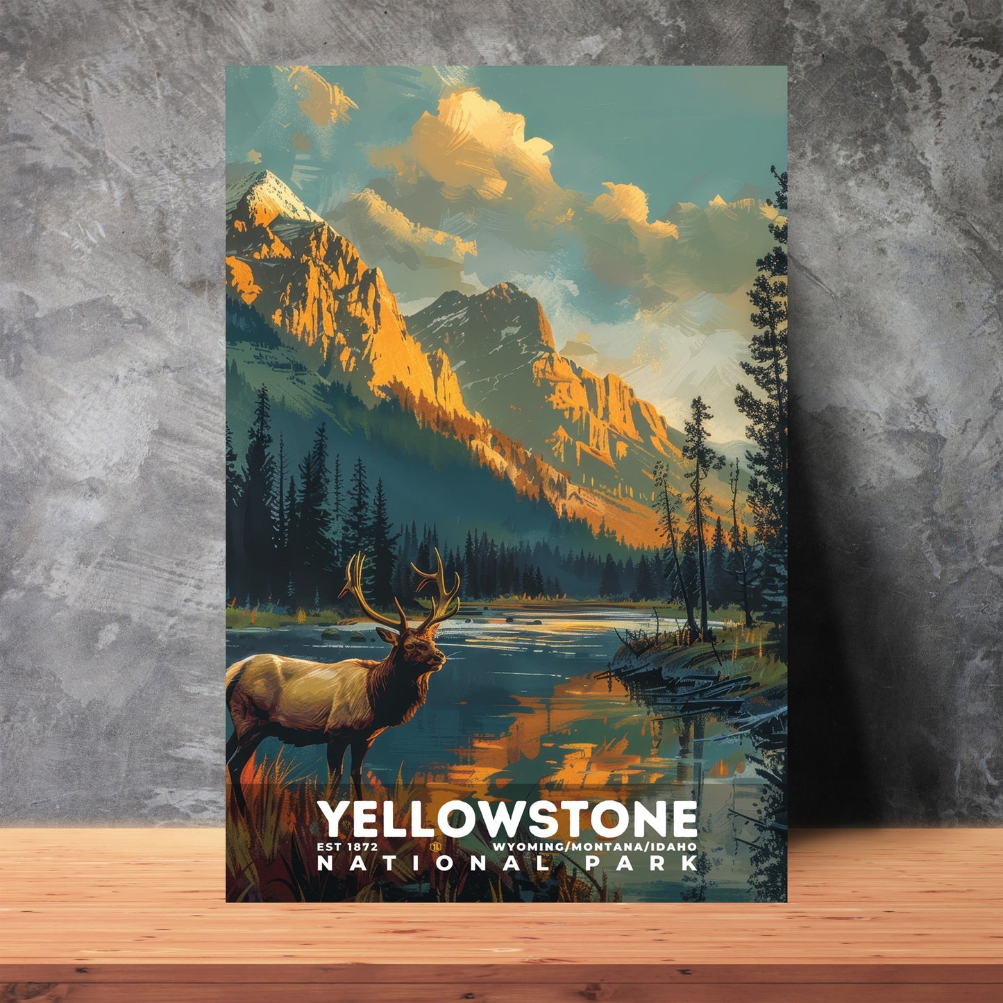 Yellowstone National Park Poster | S13