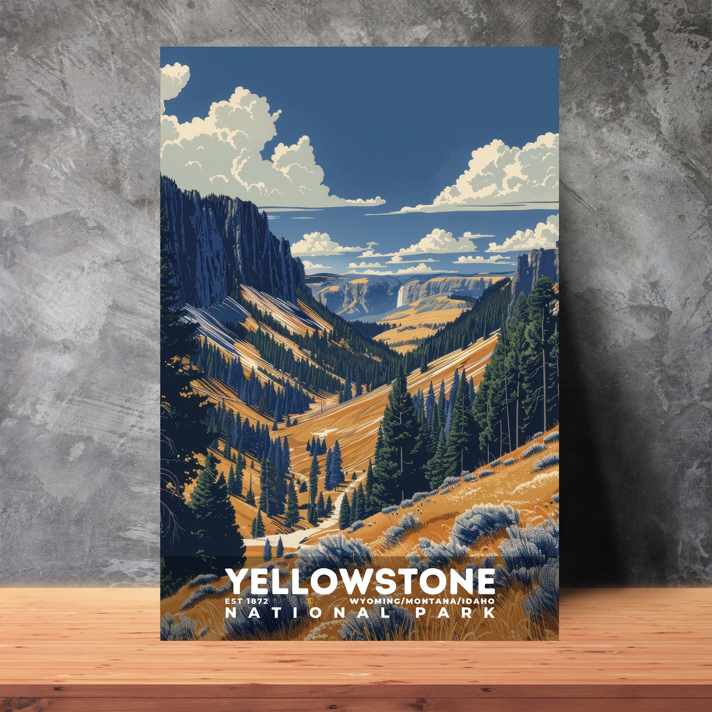 Yellowstone National Park Poster | S19