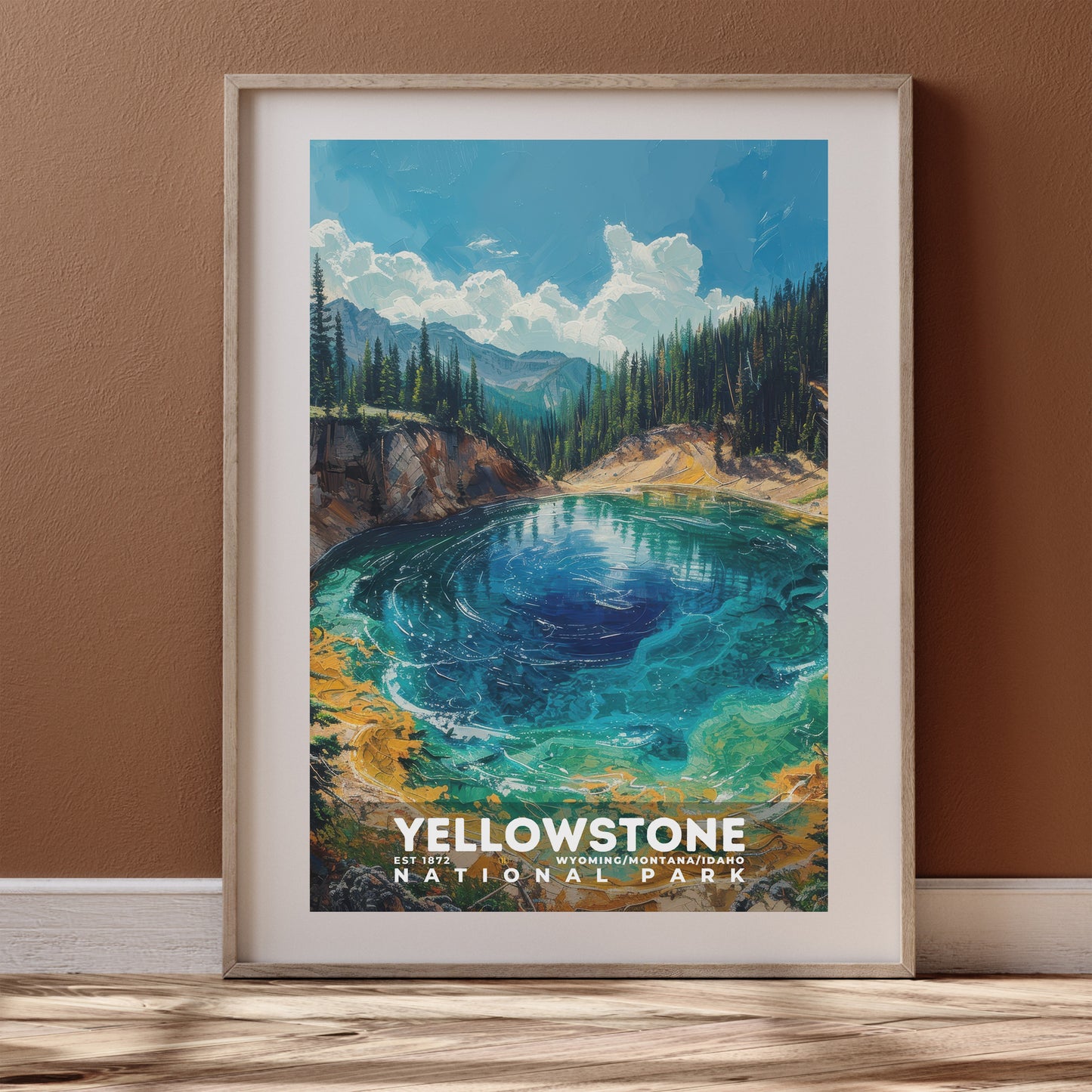 Yellowstone National Park Poster | S14