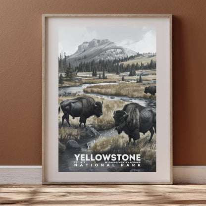 Yellowstone National Park Poster | S17