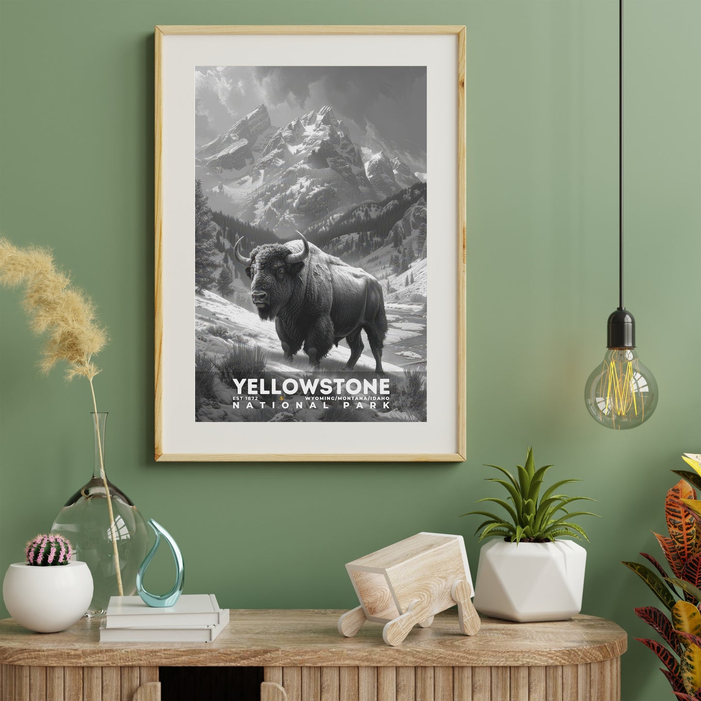 Yellowstone National Park Poster | S15