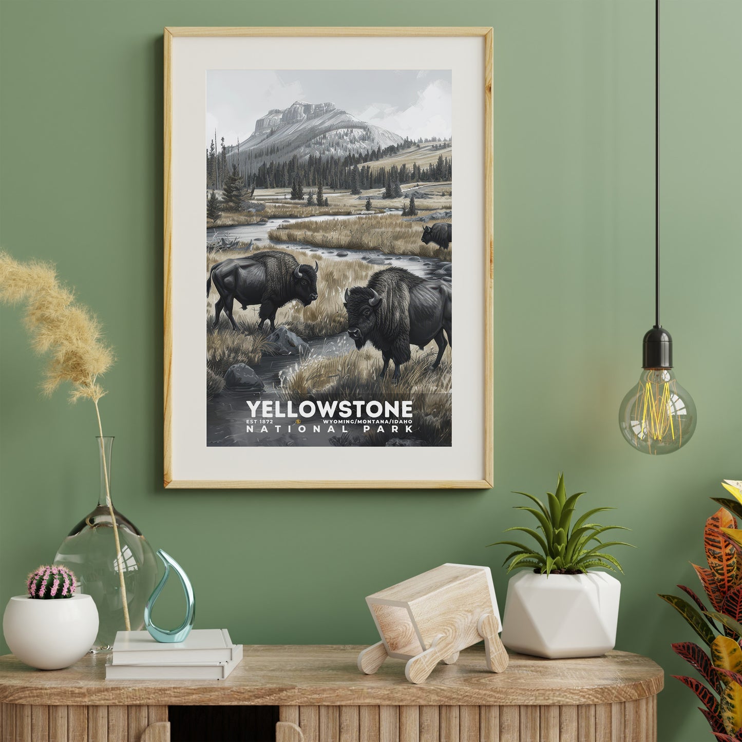 Yellowstone National Park Poster | S17