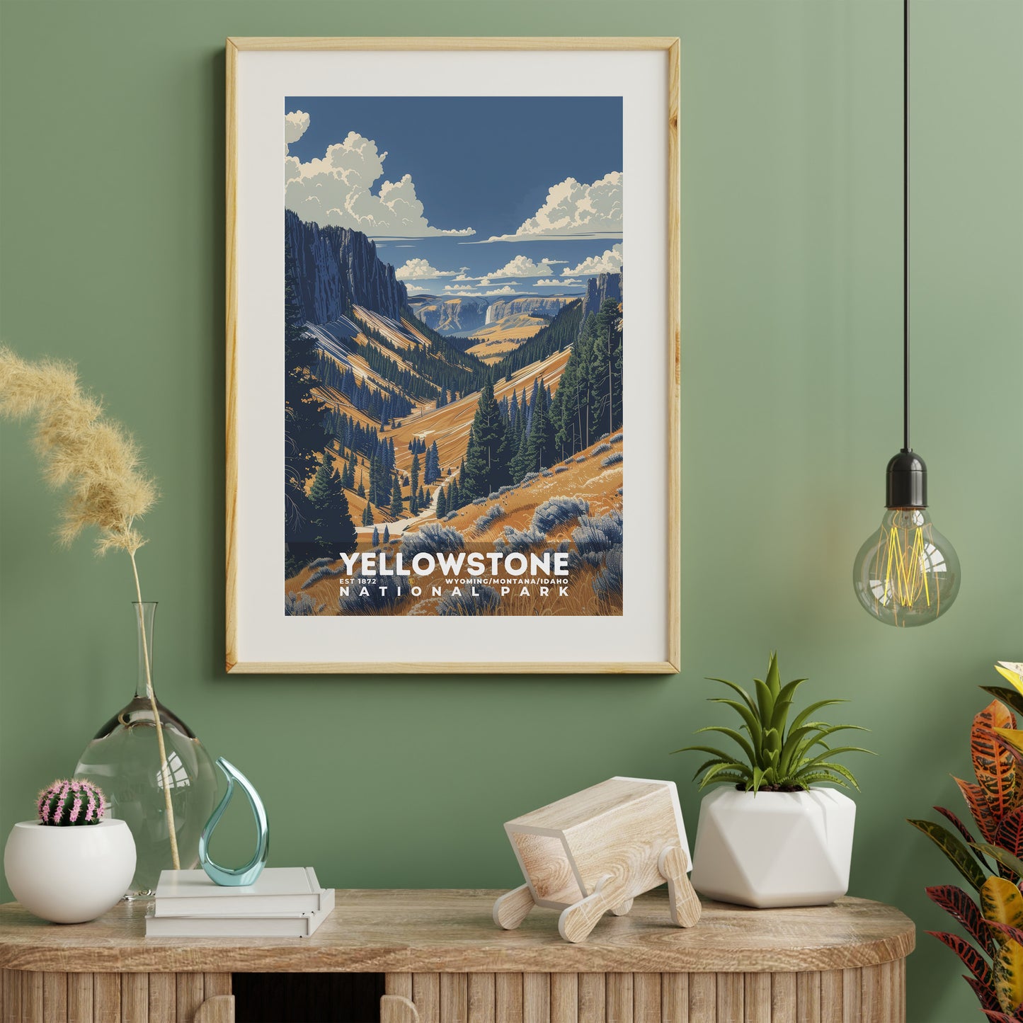 Yellowstone National Park Poster | S19