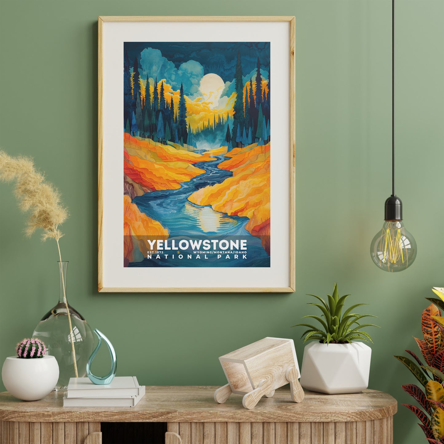 Yellowstone National Park Poster | S20