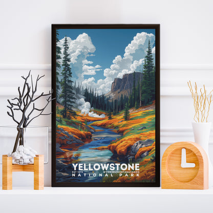 Yellowstone National Park Poster | S11