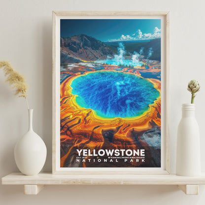 Yellowstone National Park Poster | S16