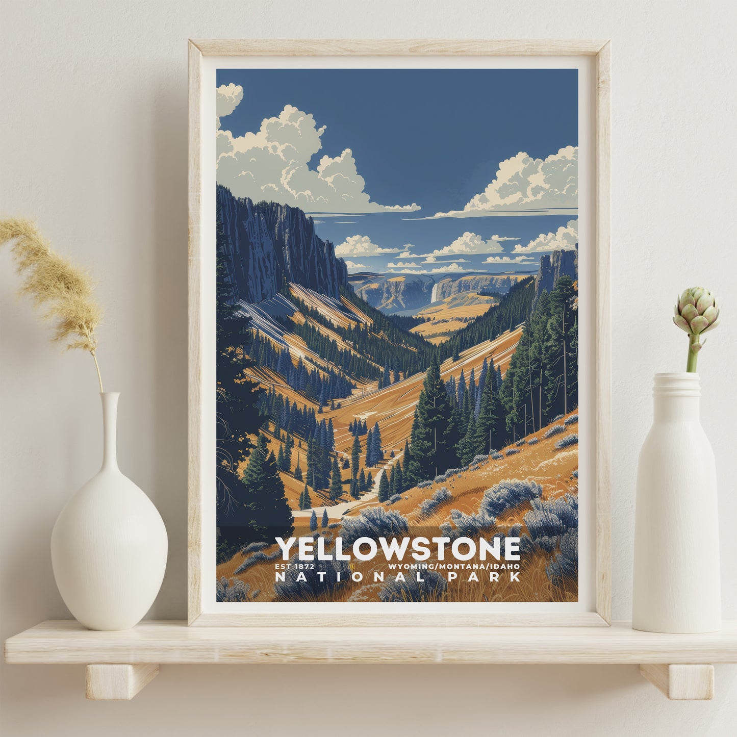 Yellowstone National Park Poster | S19