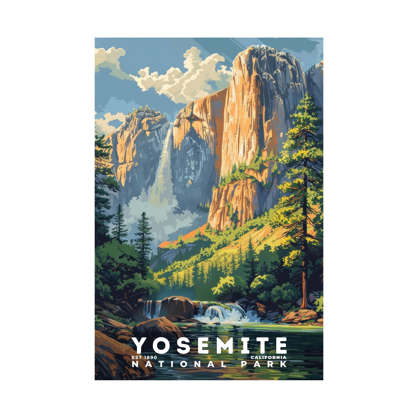 Yosemite National Park Poster | S11