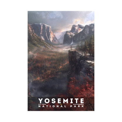 Yosemite National Park Poster | S12