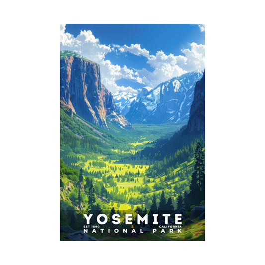 Yosemite National Park Poster | S13