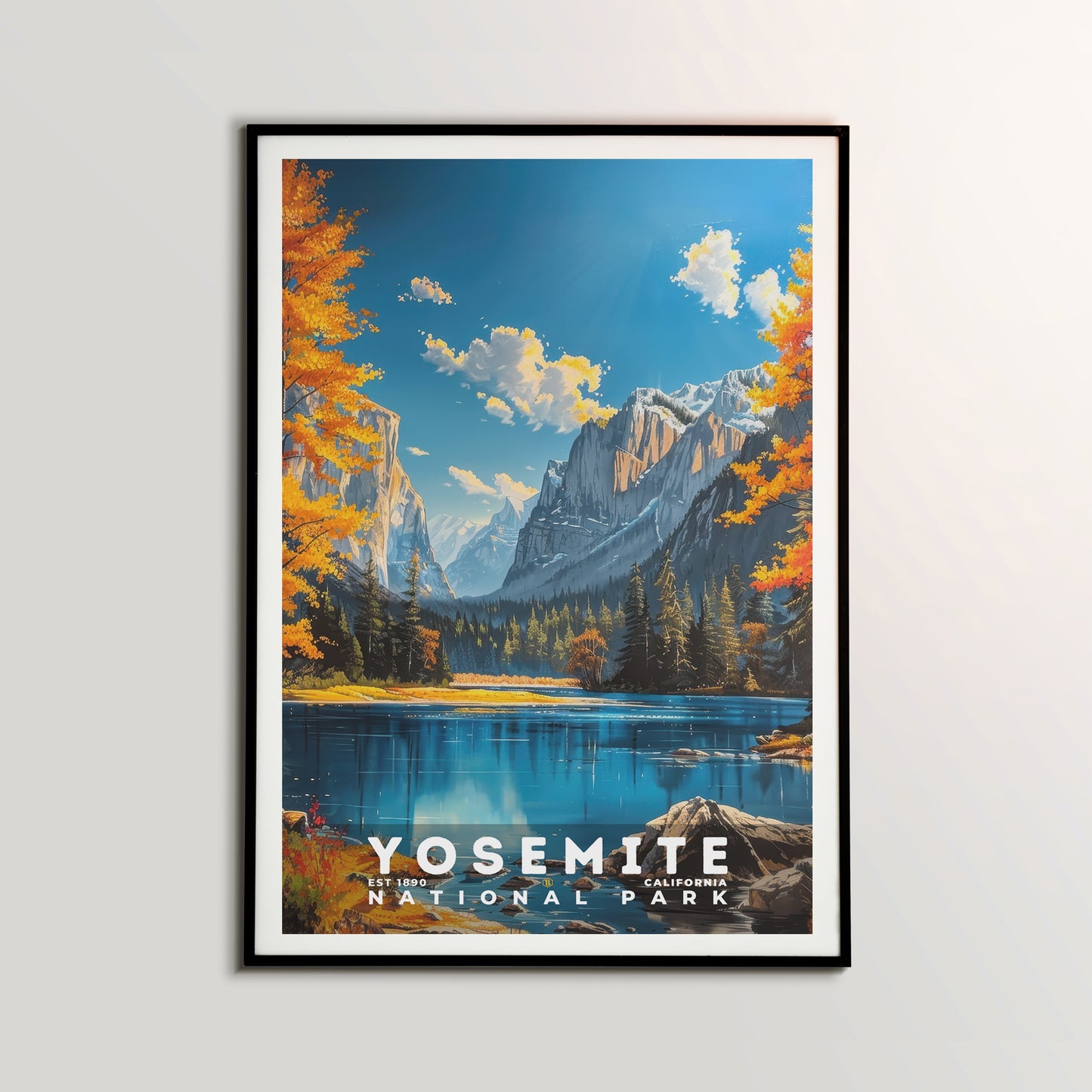 Yosemite National Park Poster | S16