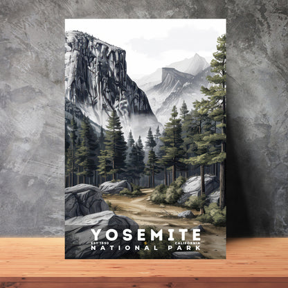 Yosemite National Park Poster | S17