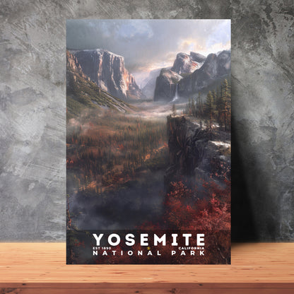 Yosemite National Park Poster | S12