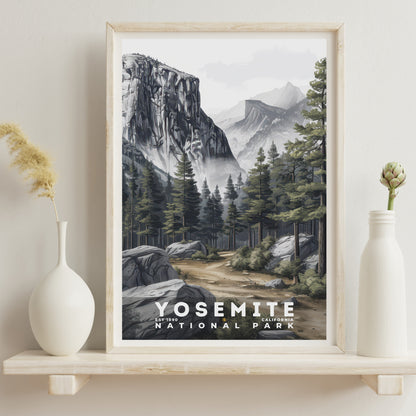 Yosemite National Park Poster | S17