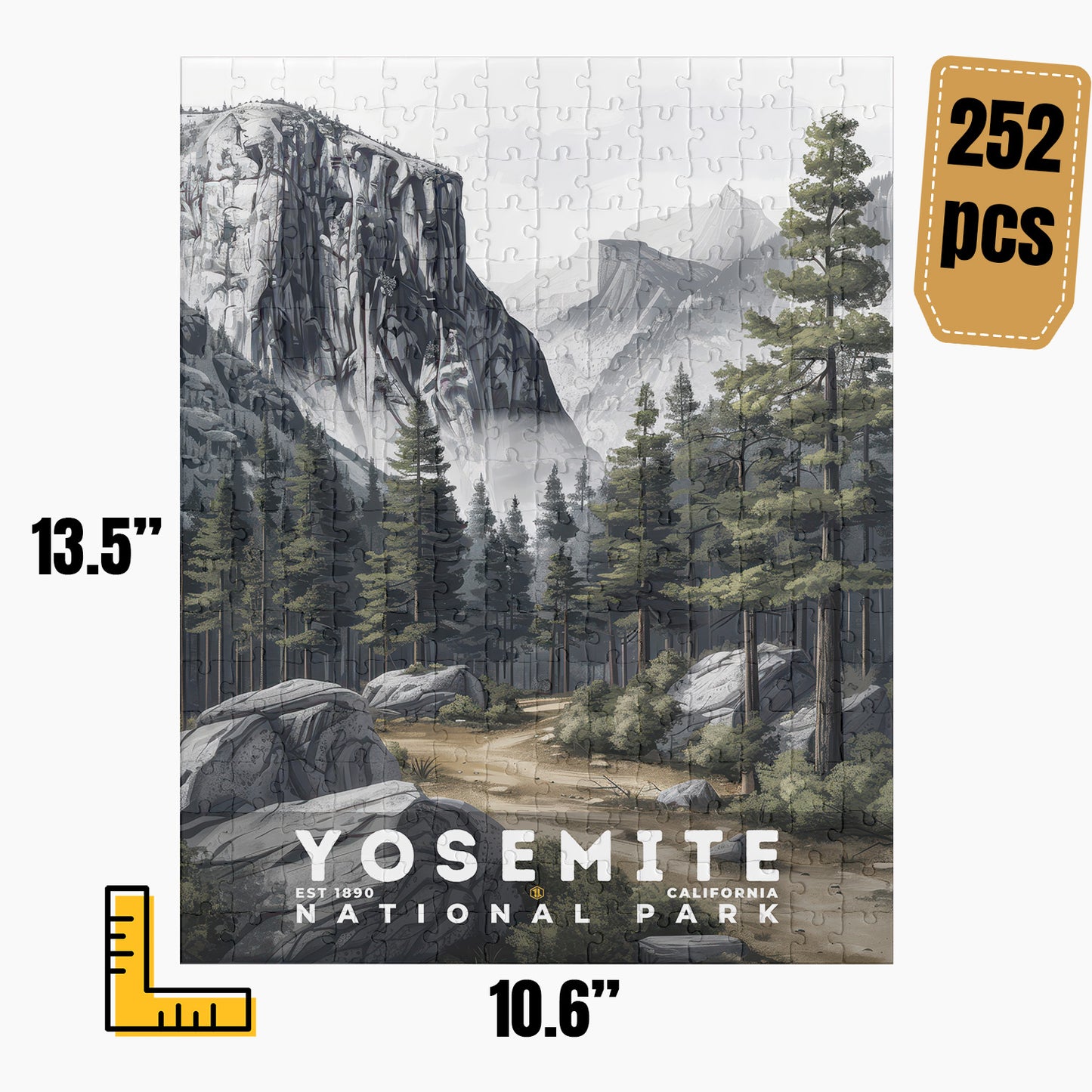 Yosemite National Park Puzzle | S17