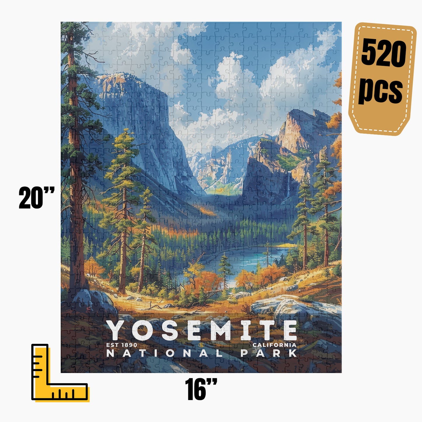 Yosemite National Park Puzzle | S18