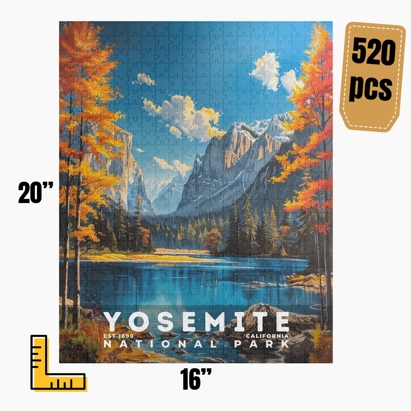 Yosemite National Park Puzzle | S16