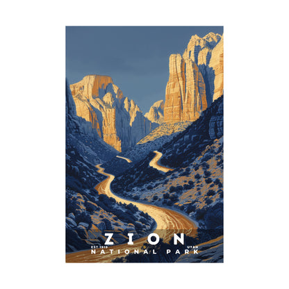 Zion National Park Poster | S19